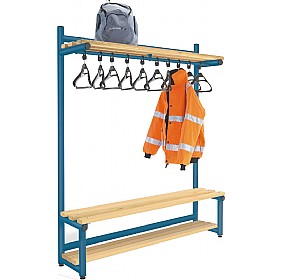 Hanging Cloakroom Benches &pound;313 - Lockers