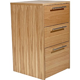 Oakwood Desk High Pedestal £182 - Office Furniture