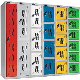 Perforated Door Lockers WIth ActiveCoat £62 - Lockers