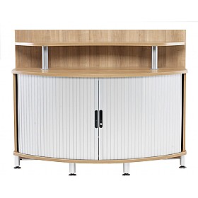 Trilogy Executive Tambour Credenza £907 - Office Furniture