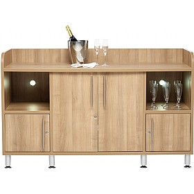 Trilogy Large Combi Credenza £873 - Office Furniture