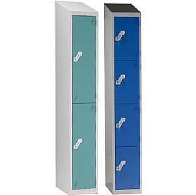 Fully Welded Sloping Top Lockers £62 - Lockers