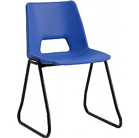 Scholar Polypropylene Skid Base Chairs &pound;12 - Education Furniture