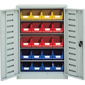 Compact Depth Bin Cupboard £287 - Workshop