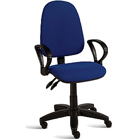 Albion Operator Chair With Fixed Loop Arms £69 - Office Furniture