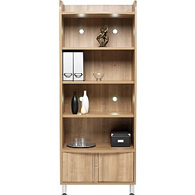 Trilogy Tall Wide Bookcase Unit £669 - Office Furniture