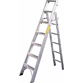 Summit DualStep 2-Way Industrial Ladder &pound;129 - Access Equipment