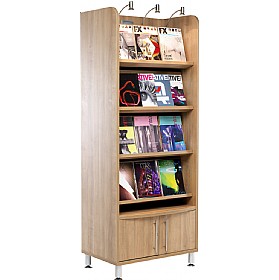 Trilogy Tall Display Unit &pound;1067 - Office Furniture