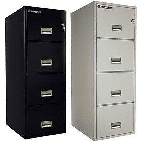 Sentry 4 Drawer Waterproof Fire Filing Cabinet &pound;1567 - Safety & Security
