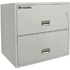 Sentry 2 Drawer Lateral Fire Filing Cabinet &pound;1493 - Safety & Security