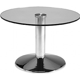 Wedge Glass Coffee Table £222 - Office Furniture