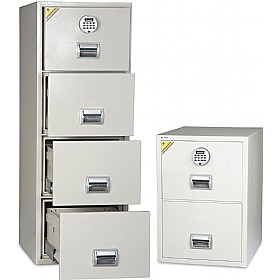Burton Fire Resistant Filing Cabinets &pound;743 - Safety & Security