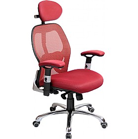 Ergo-Tek Wine Mesh Manager Chair &pound;129 - Office Furniture