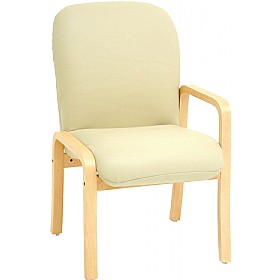 Alderley Lexaire Vinyl Reception Chairs With Left Arm £141 - Office Furniture