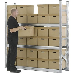 Supershelf Archive Zinc Shelving &pound;133 - Shelving / Racking