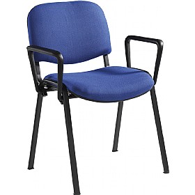 Swift Black Frame Conference Armchair (4 Pack) £31.75 - Office Furniture