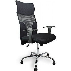 Beaufort Mesh Shirt Tail Back Manager Chair £110 - Office Furniture