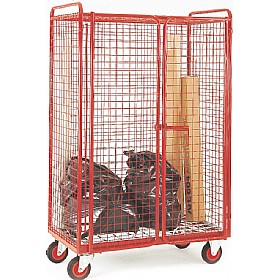 Narrow Aisle Distribution Trucks - 4 Sided Security Mesh £1034 - Materials Handling
