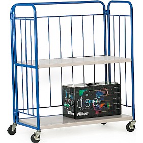 2 Shelf Folding Distribution Truck £188 - Materials Handling