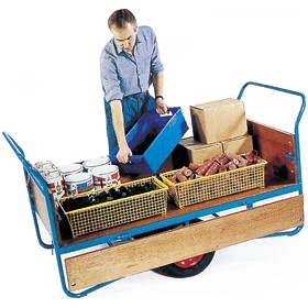 Balanced Trucks With Drop Down Sides £781 - Materials Handling