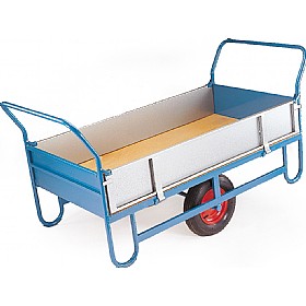 Timber Decked Balanced Trucks With Hinged Sides &pound;707 - Materials Handling
