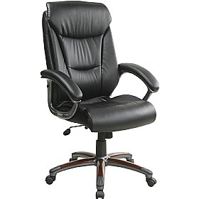 Libertine Flip Down Executive Leather Chair £194 - Office Furniture