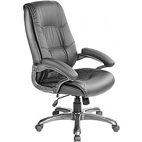Carolina Flip Down Executive Leather Chair £186 - Office Furniture