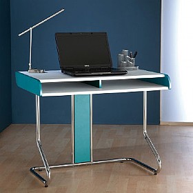 Crusade Workstation Turquiose £127 - Office Furniture