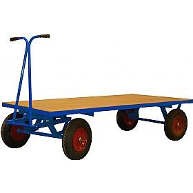 Heavy Duty Hand Drawn Platform Truck £401 - Materials Handling