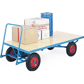 Heavy Duty Hand Drawn Turn Table Trucks £623 - Materials Handling