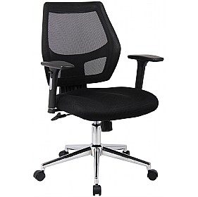 Cuba Mesh Back Managers Chair £116 - Office Furniture