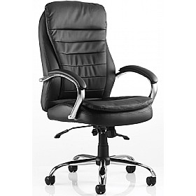 Logue Enviro Leather Faced Chair £133 - Office Furniture