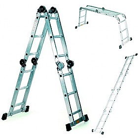 Combination Ladder With Working Platform &pound;103 - Access Equipment