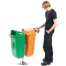 Recycling Bins On Post £91 - Premises Management