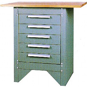 5 Drawer Workstation Unit &pound;150 - Workshop