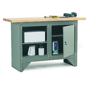 Cupboard & Shelved Workstation &pound;164 - Workshop