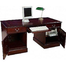 Antique Replica Deluxe Computer Desk £884 - Office Furniture