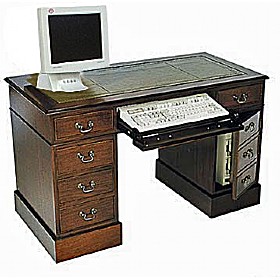 Antique Replica Traditional Computer Desk &pound;575 - Office Furniture