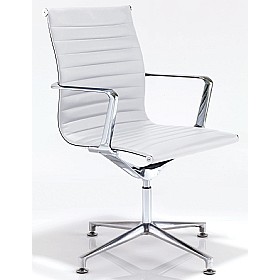 Blaze White Executive Chair &pound;208 - Office Furniture