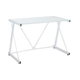 Alpine Glass Computer Desk £45 - Office Furniture
