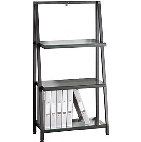 Isla Glass Bookcase Unit &pound;57 - Office Furniture