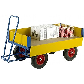Large Turntable Truck with Drop Down Side Panels £707 - Materials Handling