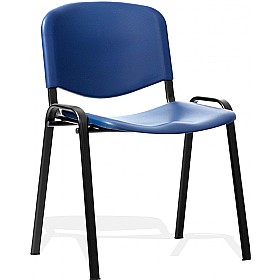 Swift Poly Canteen Chairs (4 Pack) £19.75 - Office Furniture