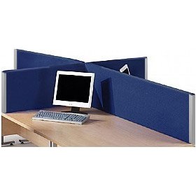 Optima Rectangular Desktop Screens £51 - Office Furniture