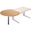 Designer IT Desk End Radial Extension Table