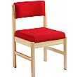 Minuet Wood Frame Visitor Chair