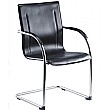 Guest Leather Visitor Chair