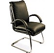 Nadir Leather Visitor Chair