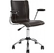 Brown Torino Leather Studio Chair