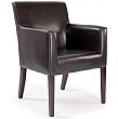 Cambridge Leather Look Armchair